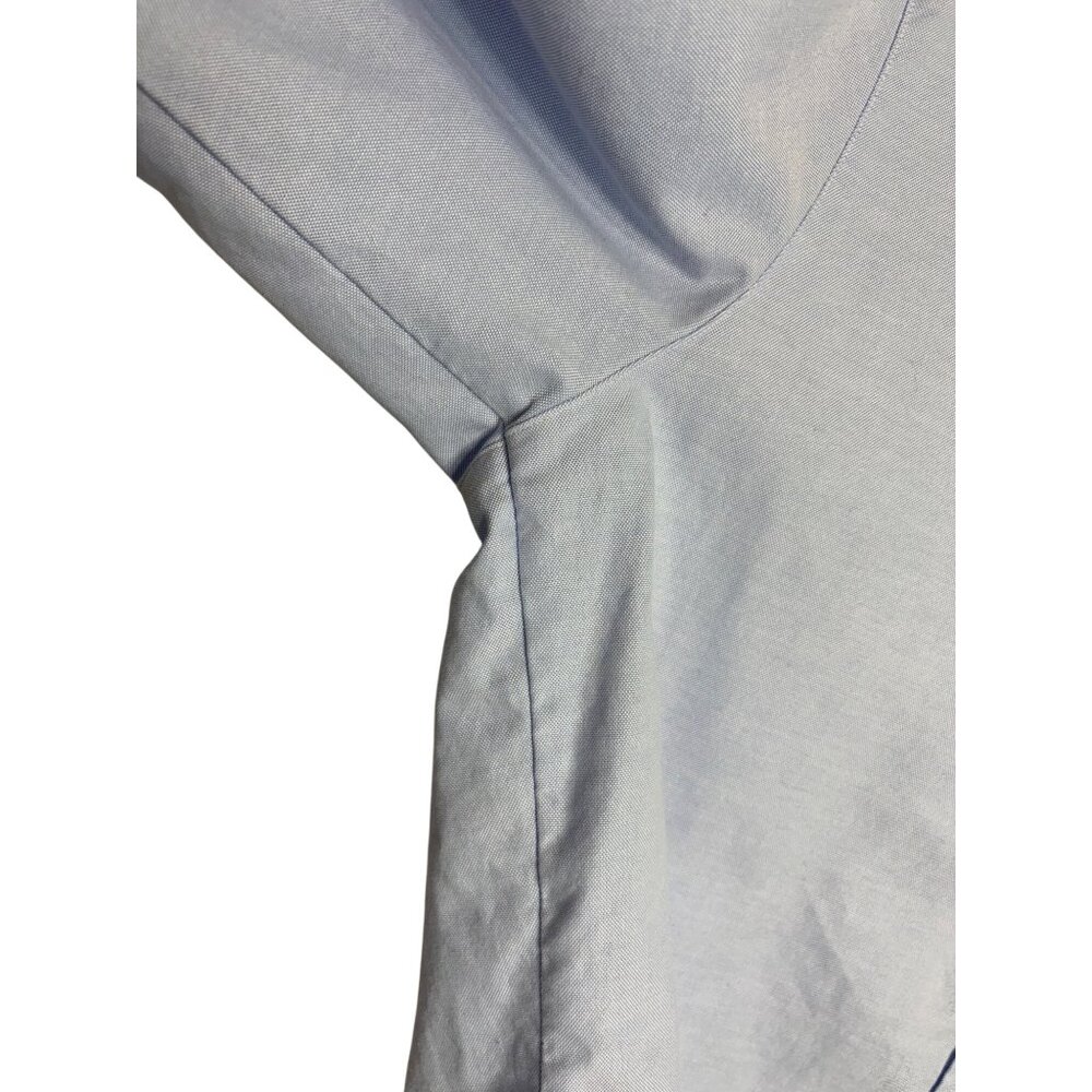 Frank & Eileen The Silvio Untuckable Shirt in Blue/White-sz Large - Picture 8 of 10